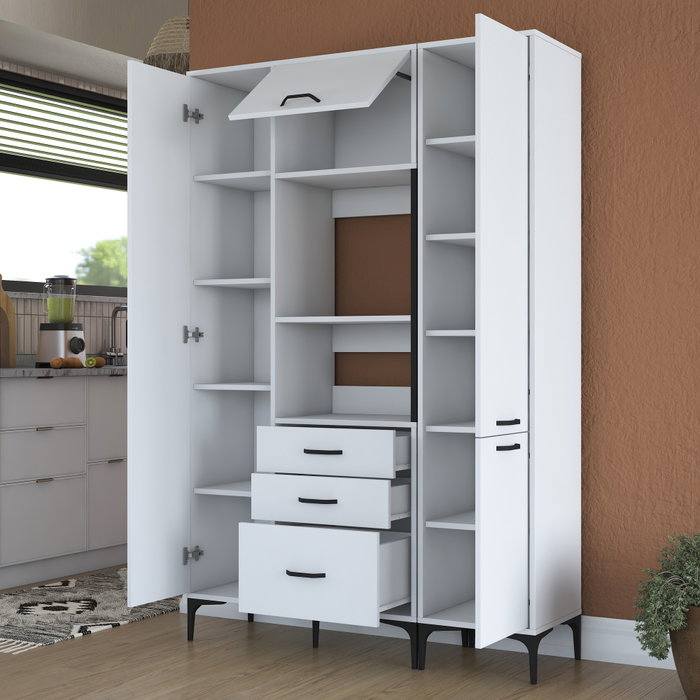 Hanah Home Armario multiusos JE118 - 2964 Blanco Hanah Home Armario multiusos JE118 - 2964 Blanco